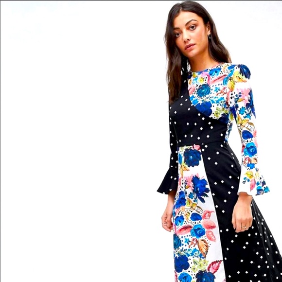 ASOS Dresses & Skirts - ASOS midi dress size US 14 like new condition